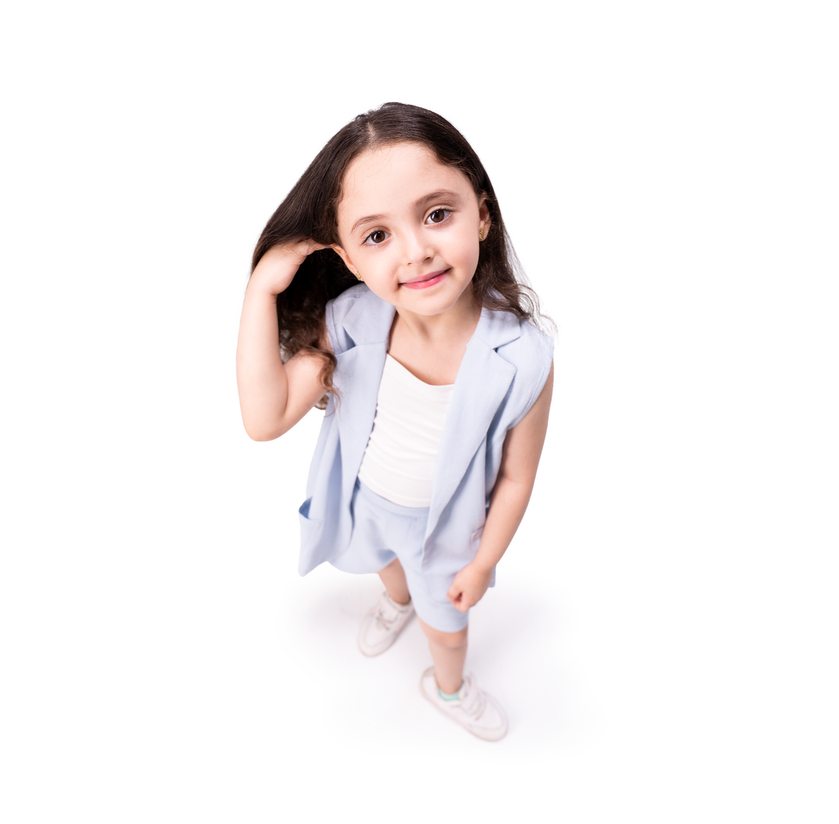 Baby Blue Linen Cotton 100% Set - LALYA 4