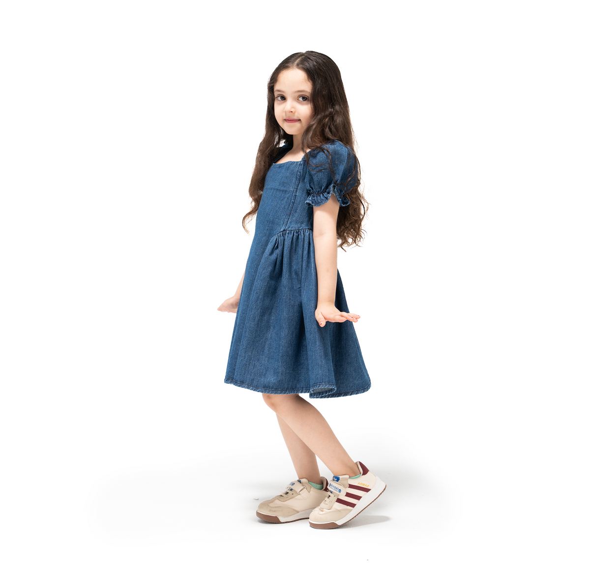Blue Denim Dress - LALYA 2